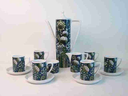 Portmerion Magic Garden coffee set