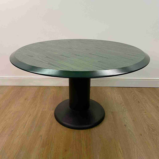 1980s green ash dining table