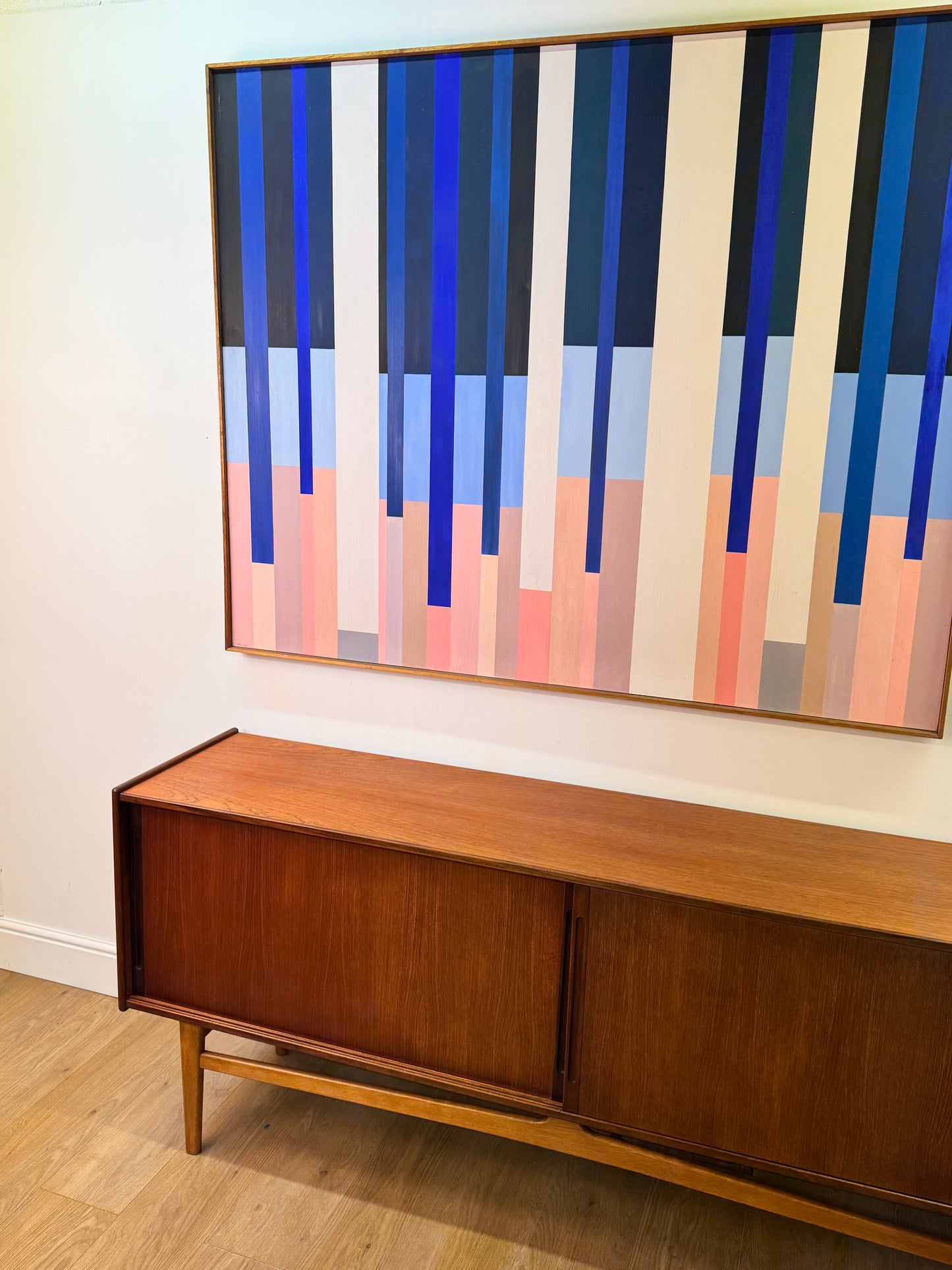 Large abstract composition by John Lee