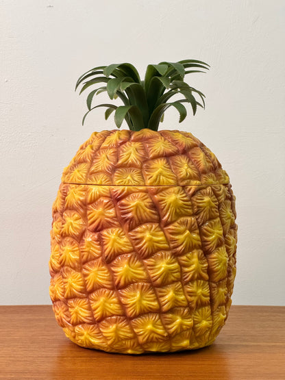 1950s plastic pineapple ice bucket