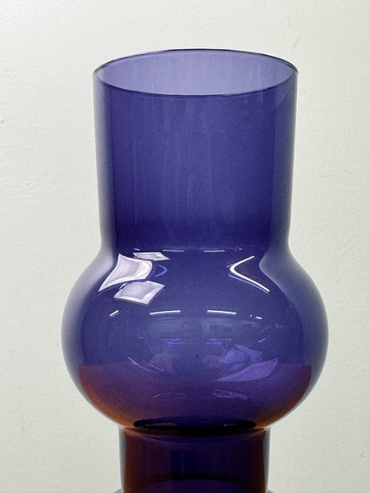 Glass vase designed by Kay Franck for Nuutajarvi Finland