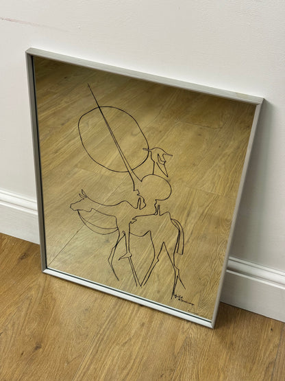 1970s mirror by Aspell Saggers