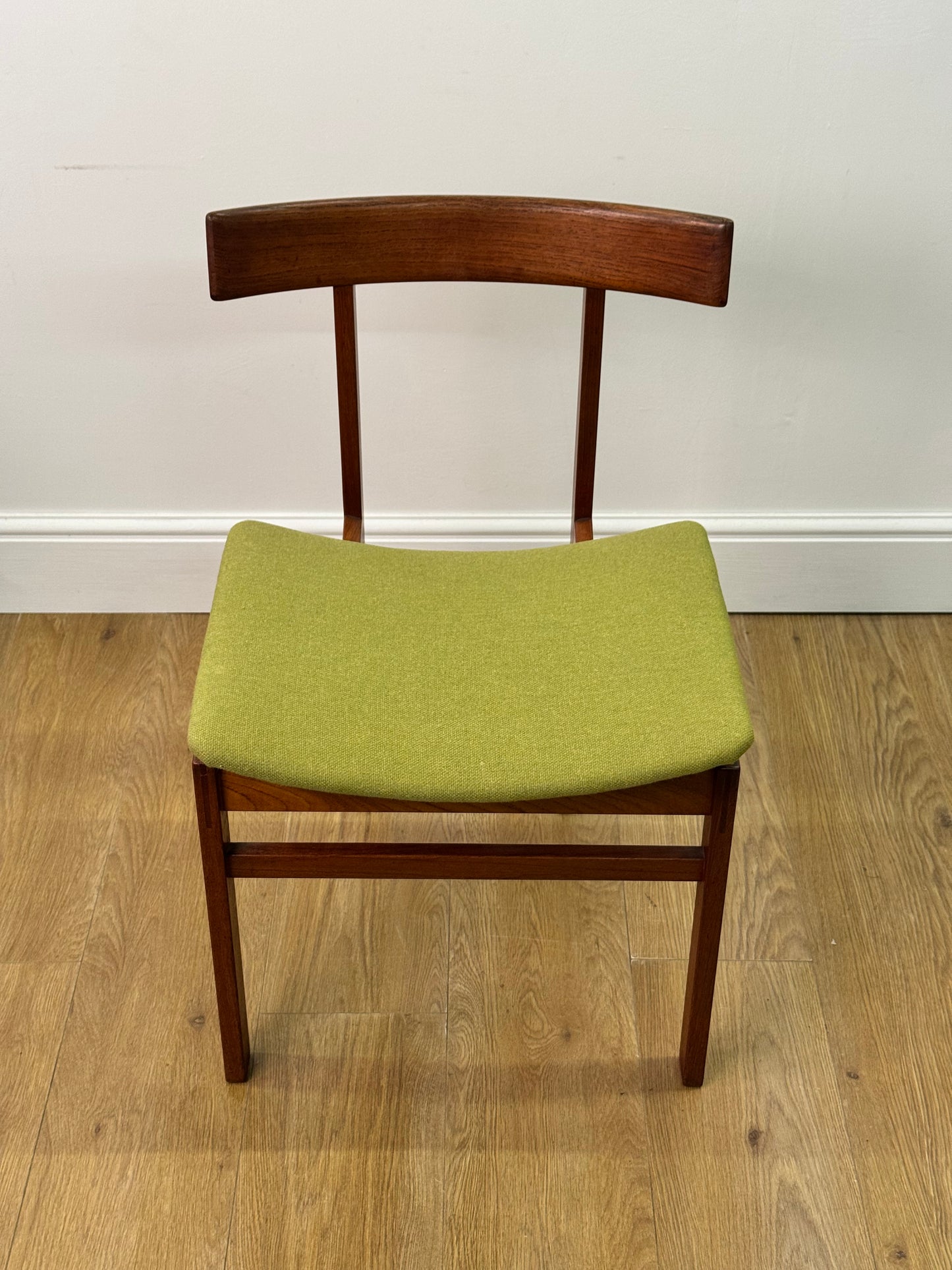 Danish teak dining table and chairs by France and son