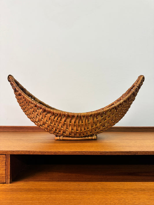 1960s wicker basket