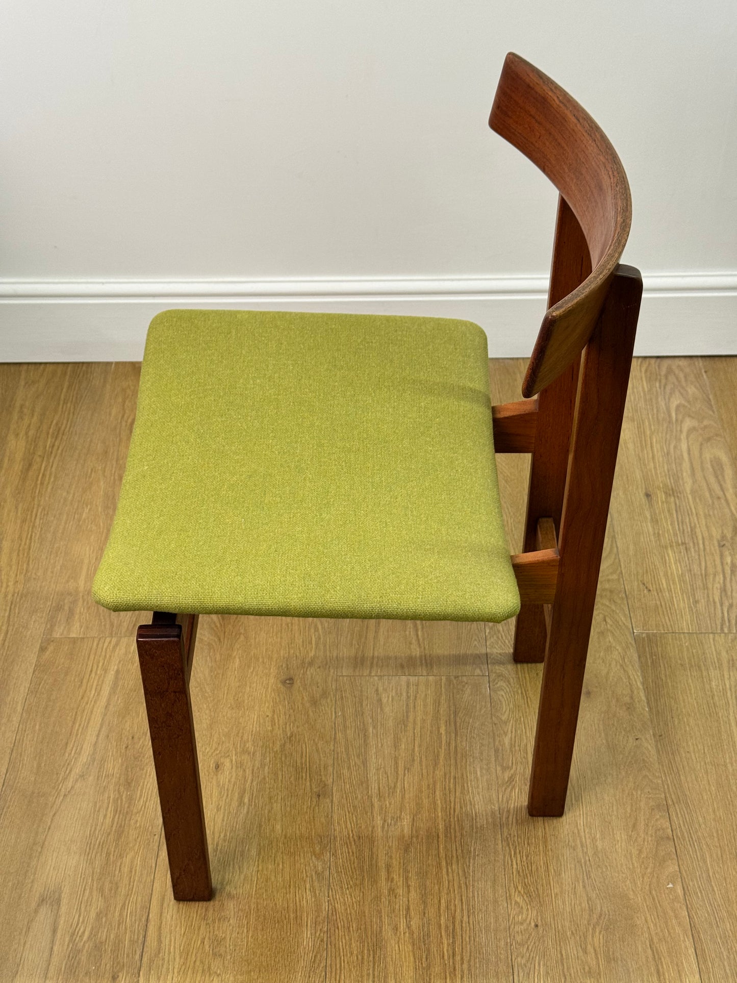 Danish teak dining table and chairs by France and son