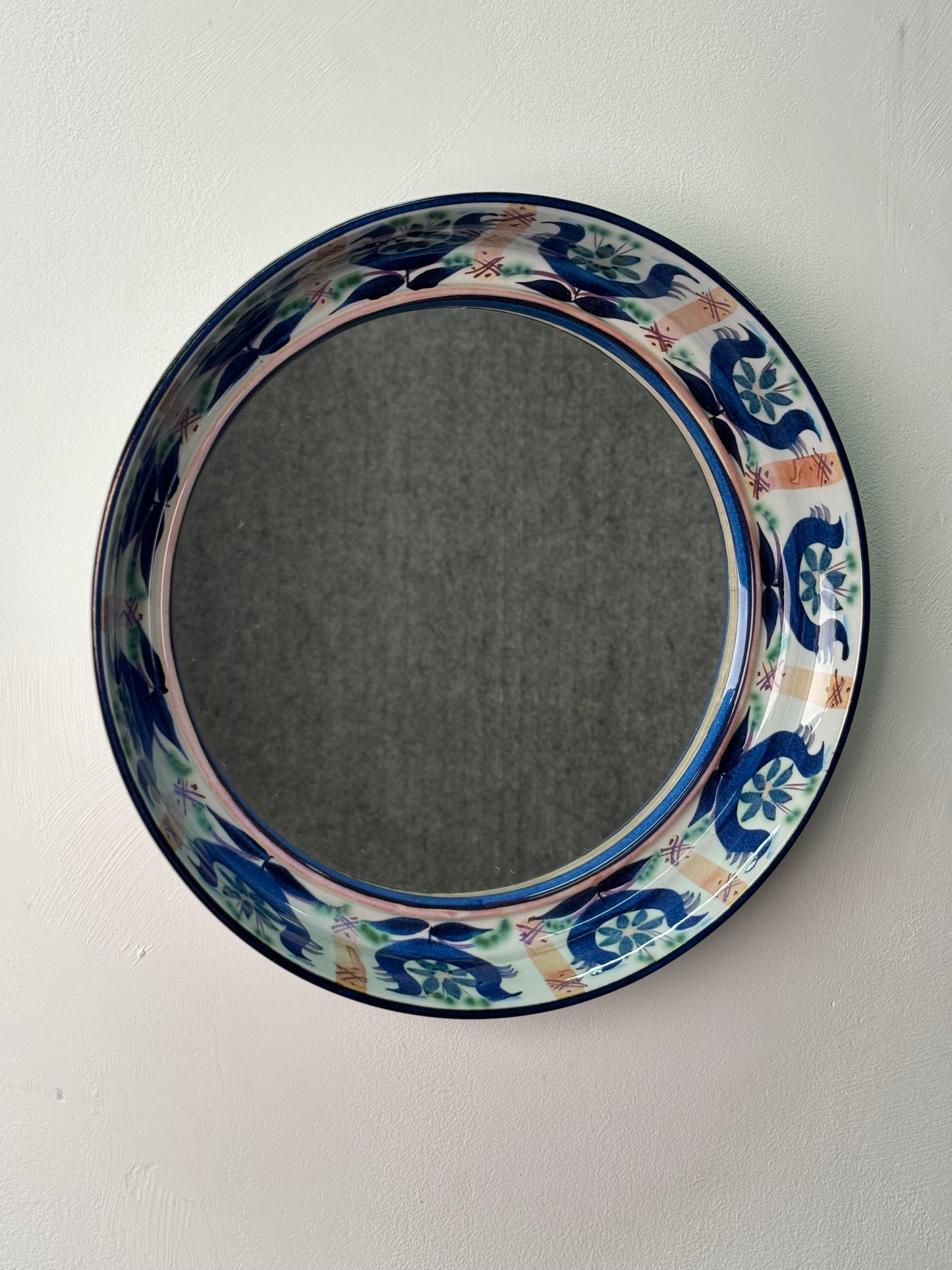Ceramic mirror by Royal Copenhagen Denmark