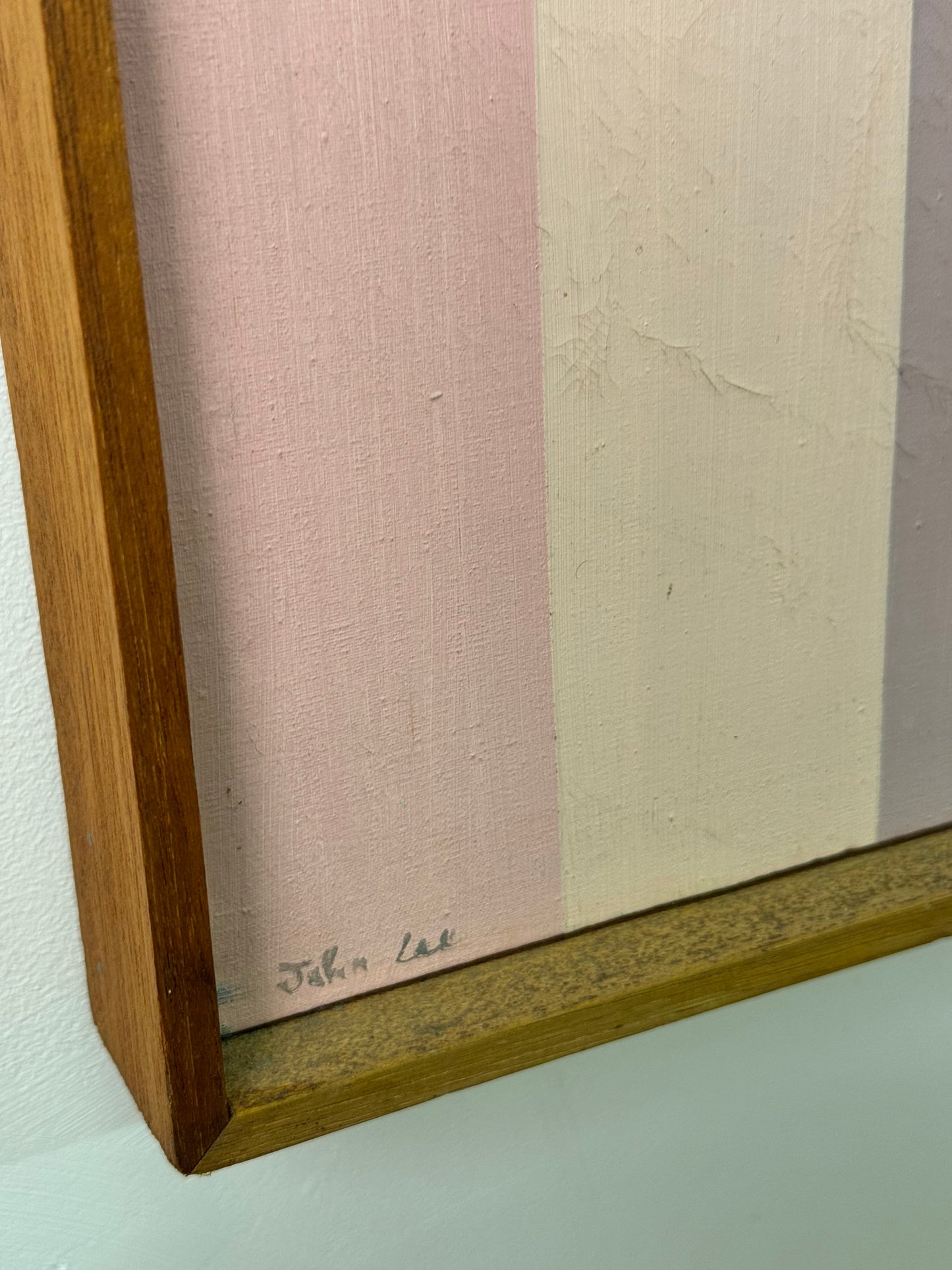 Large abstract composition by John Lee