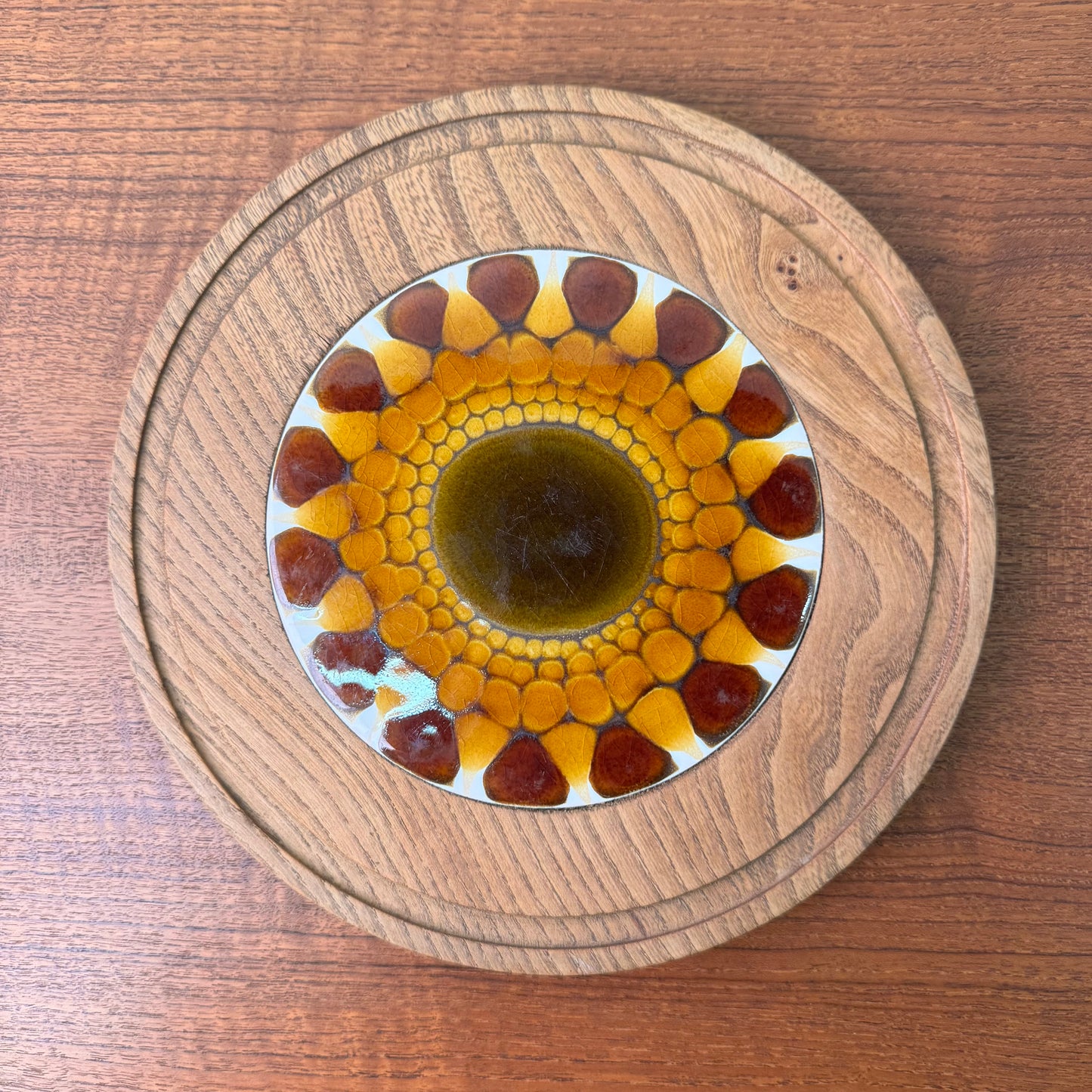 Alan Wallwork tiled cheese board
