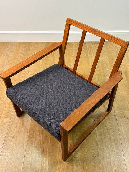 1960s Danish teak armchair by Soren Ladefoged