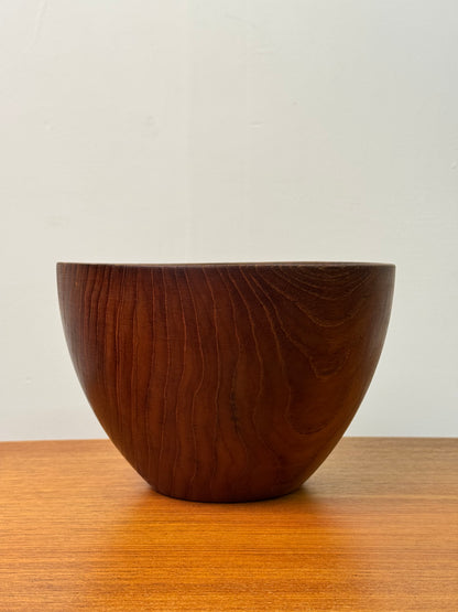 1960s teak turned salad bowl by Galatix