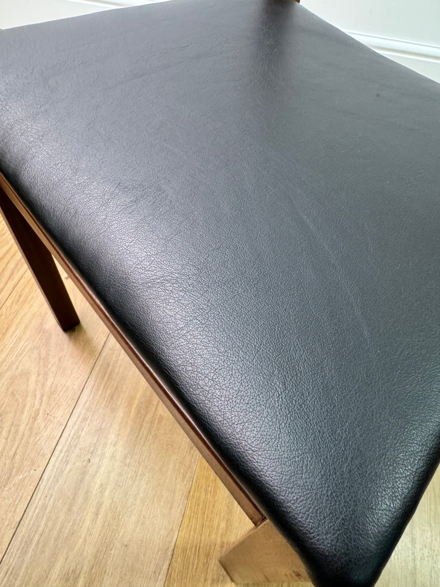 Teak cow horn chair 1960s