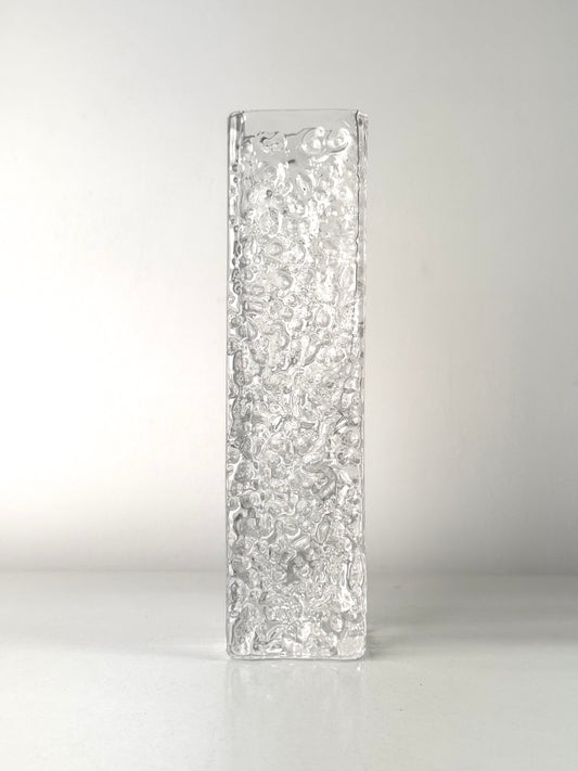 Whitefriars flint nail head vase