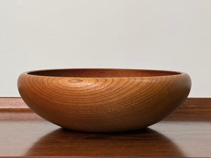 1960s teak turned salad bowl