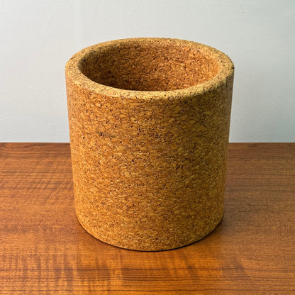 Cork planter pot