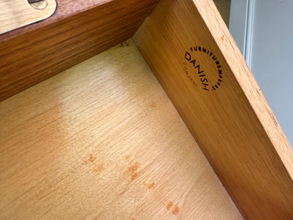 1960s Danish teak desk by Arne Wahl Iversen