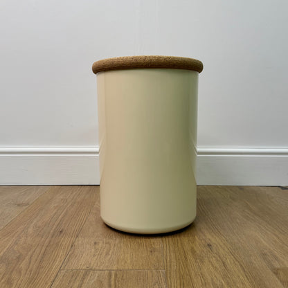 1970s laundry bin stool by Crayonne