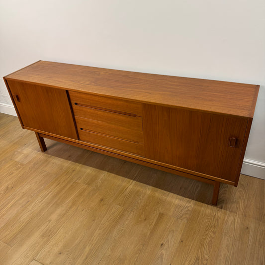 1960s short teak sideboard by Nils Jonsson Sweden