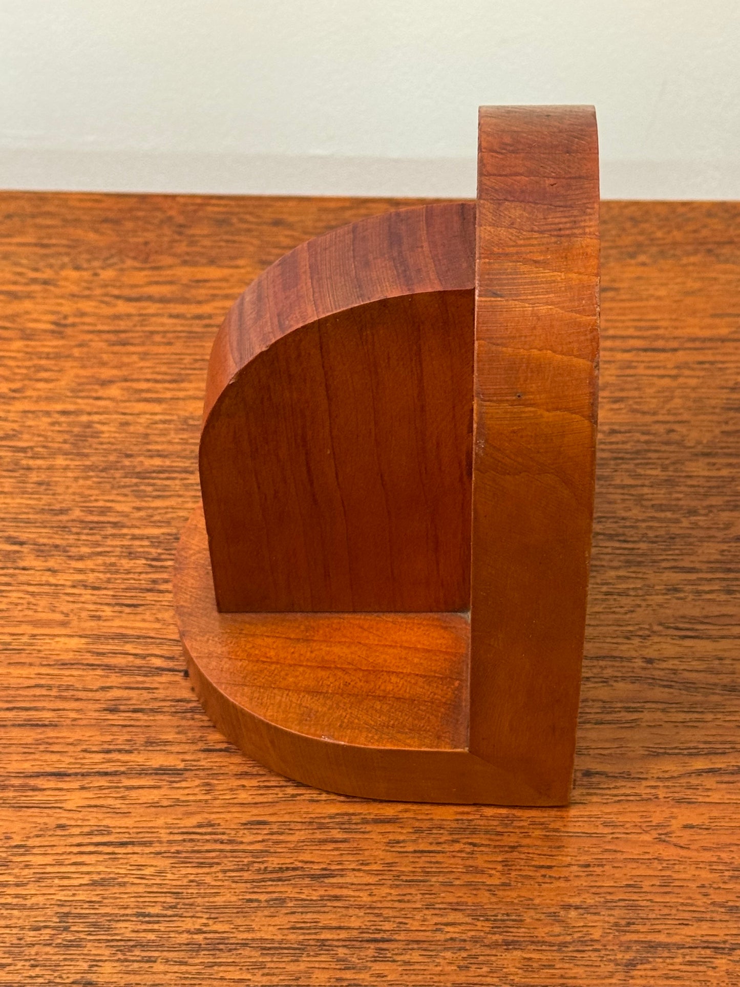 1930s wooden bookends