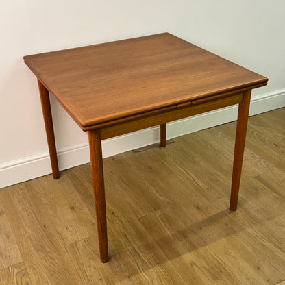 1960s teak dining table made in Denmark