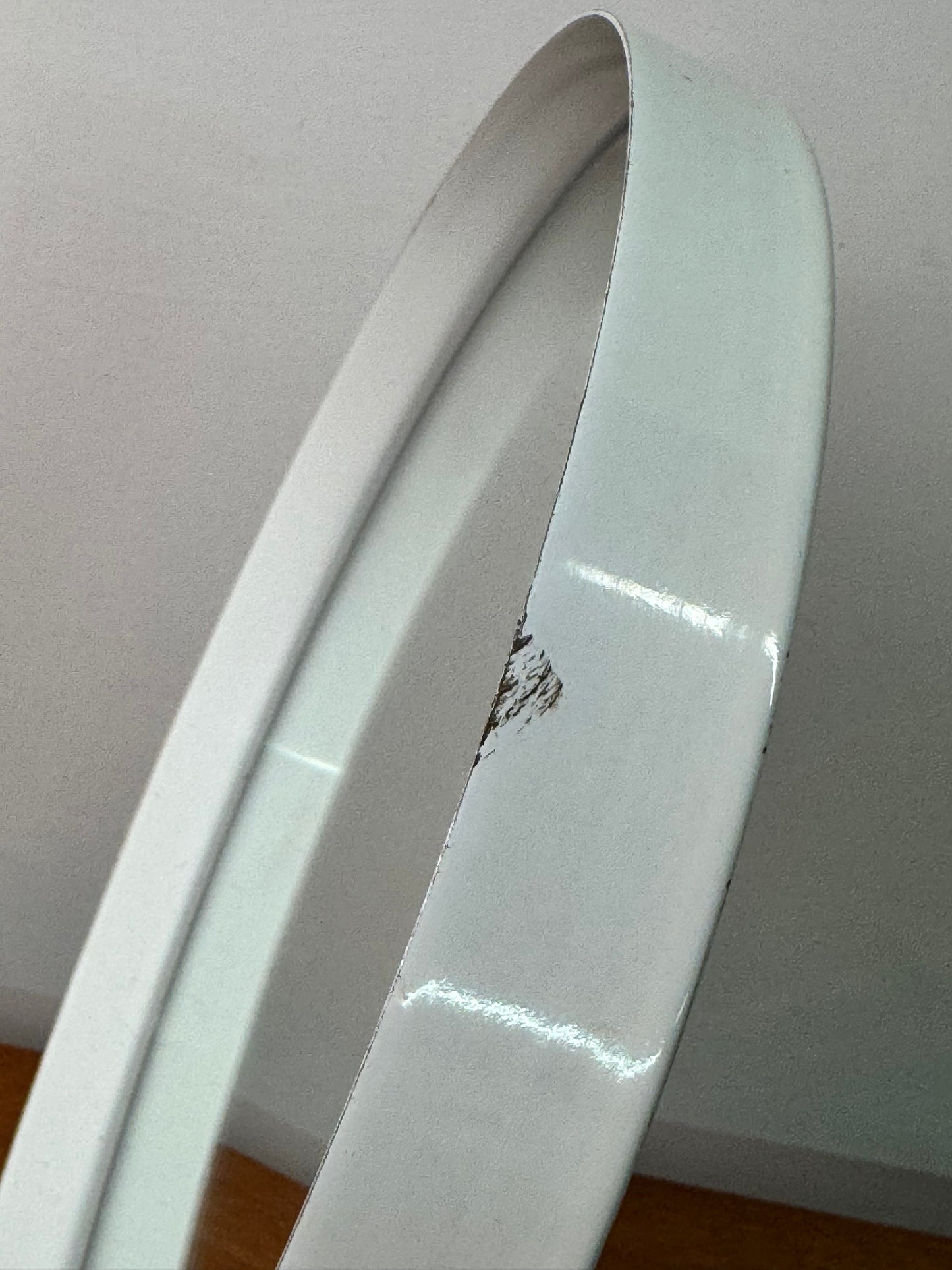 Teak and steel Durlston mirror