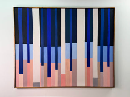 Large abstract composition by John Lee