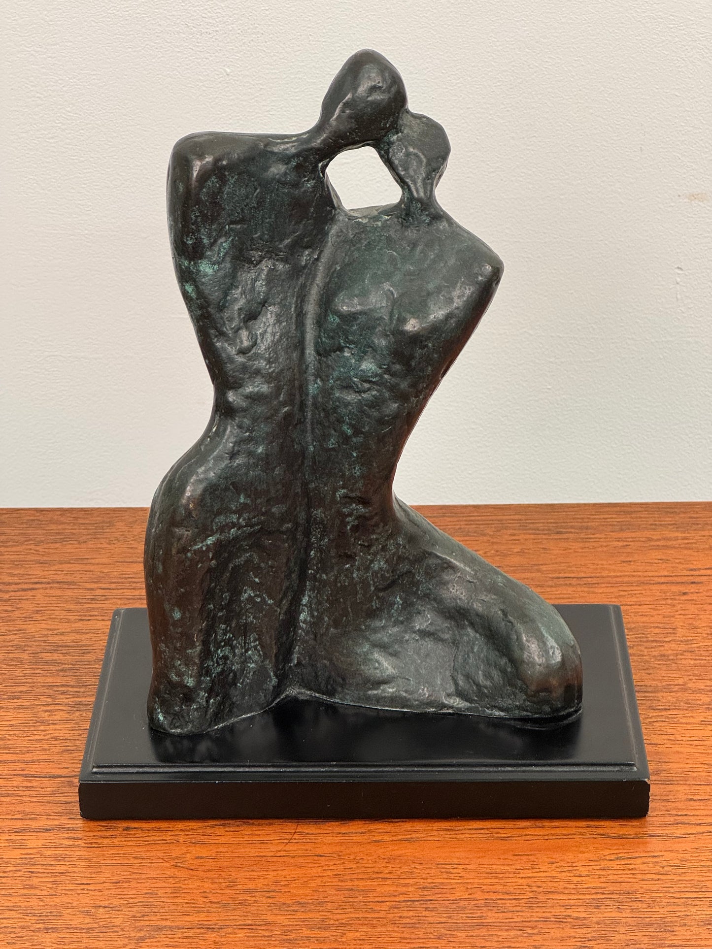 1980s bronze sculpture by Kim Yong Jung
