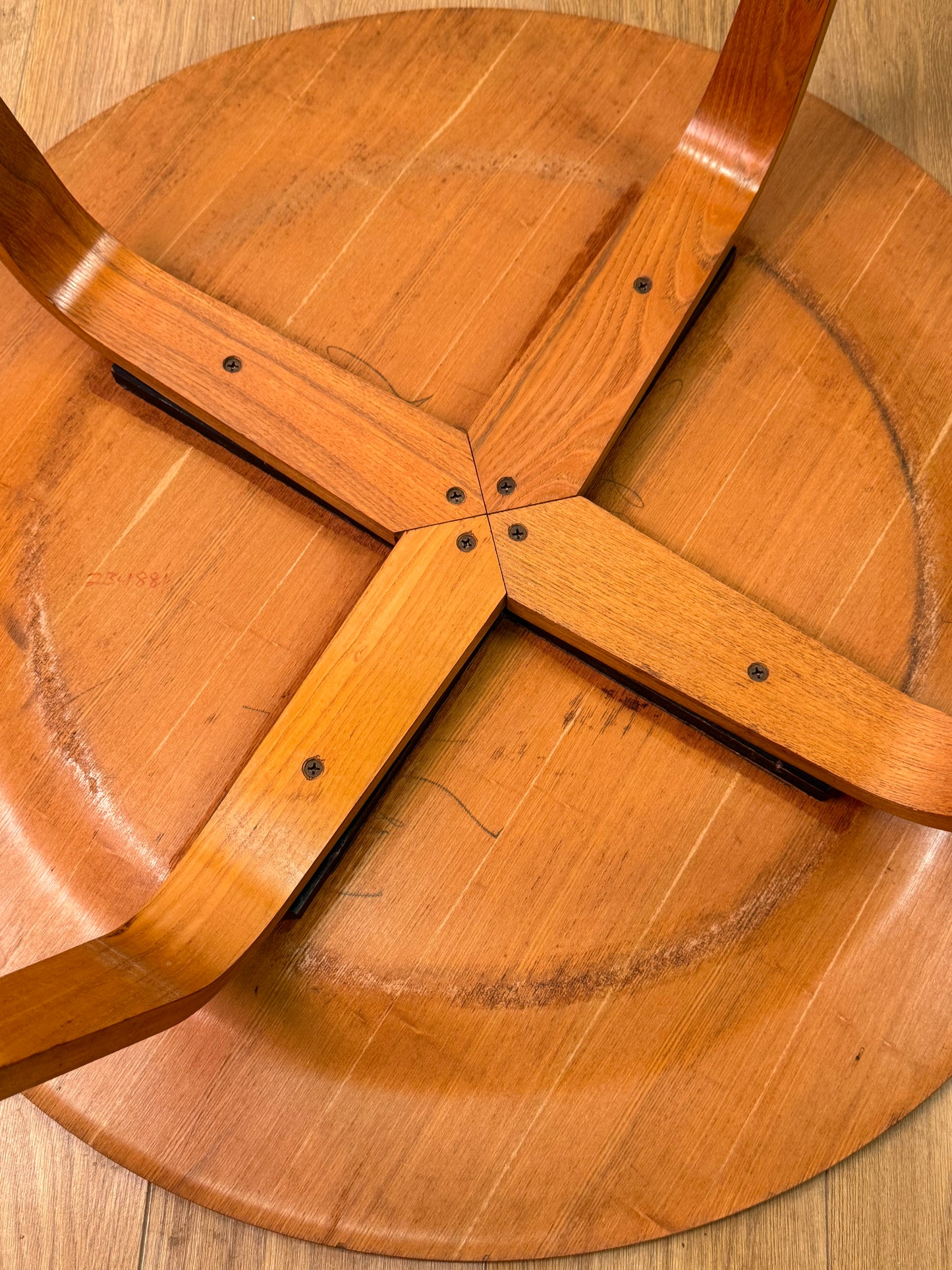 CTW coffee table designed by Charles Eames