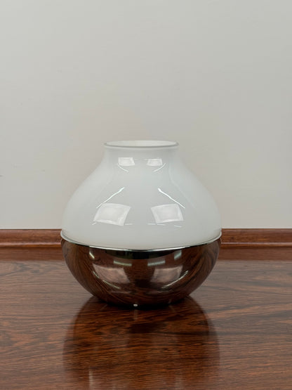 Large hurricane lamp by Henning Koppel