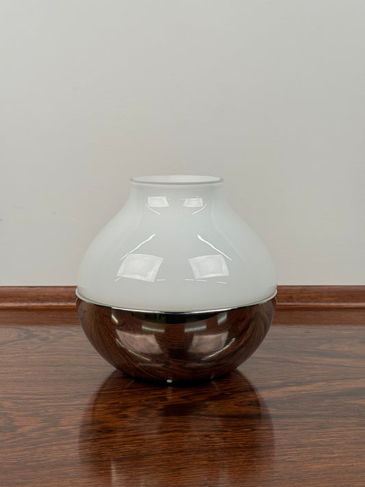 Large hurricane lamp by Henning Koppel