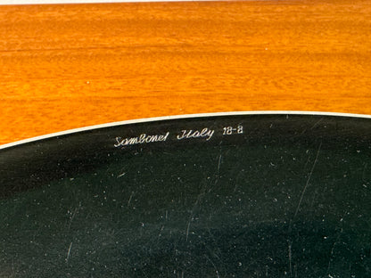 Stainless steel fruit bowl by Sambonet Italy