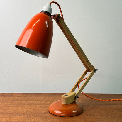1960s adjustable desk lamp for Maclamp