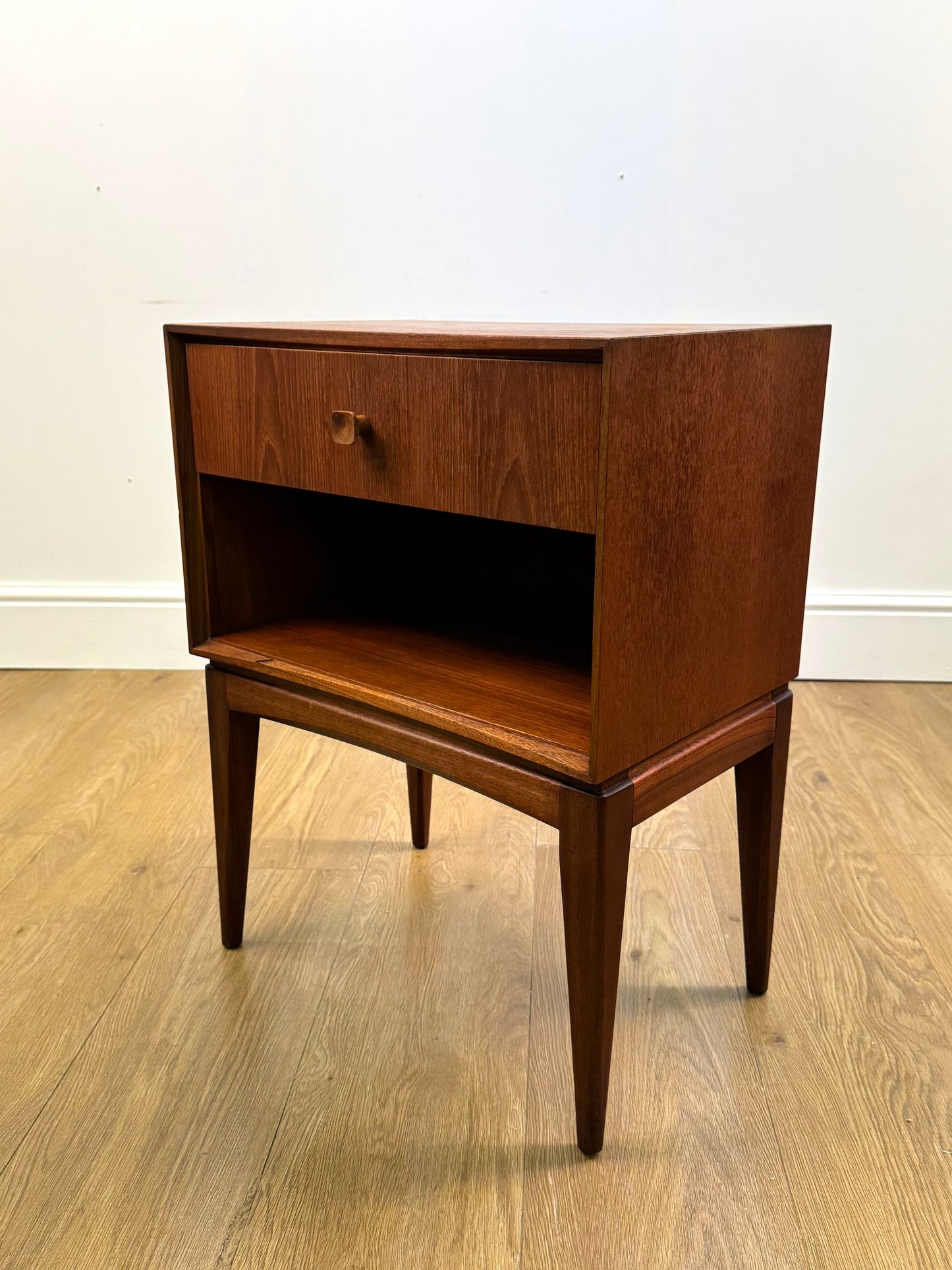 Teak bedside drawers by Macintosh  1960s