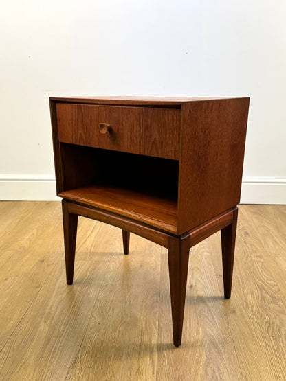 Teak bedside drawers by Macintosh  1960s