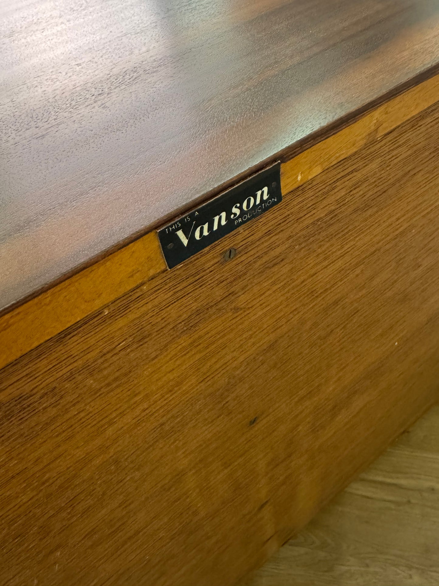 1950s Walnut sideboard designed by Peter Hayward