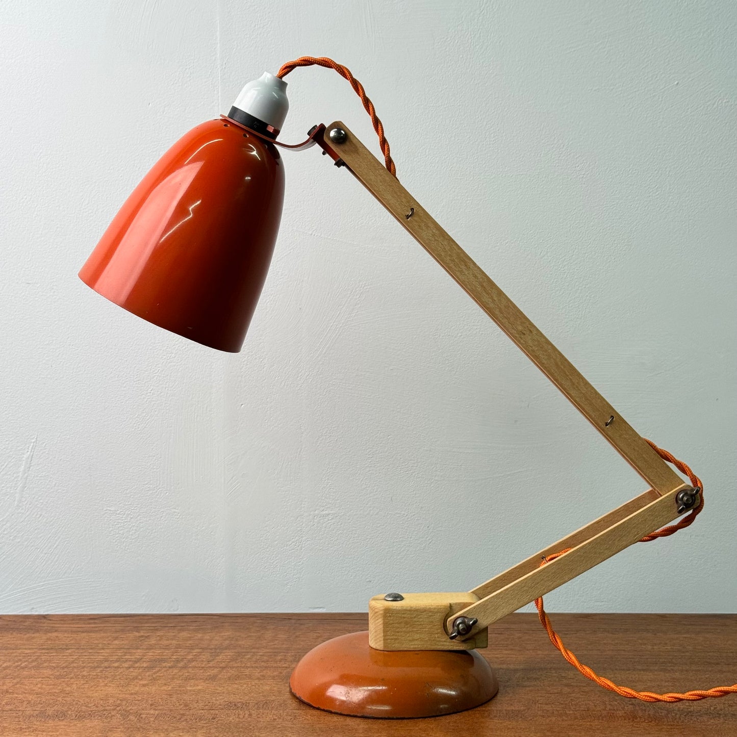 1960s adjustable desk lamp for Maclamp