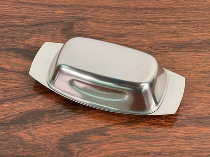 Covered butter dish by Robert Welch