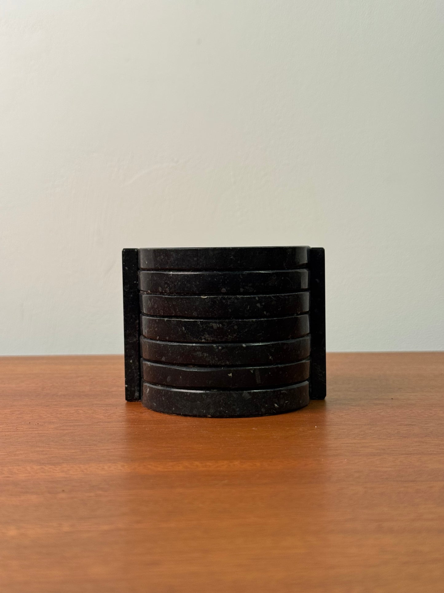 Set of 1980s Kilkenny marble coasters