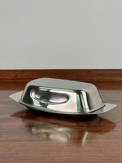 Covered butter dish by Robert Welch