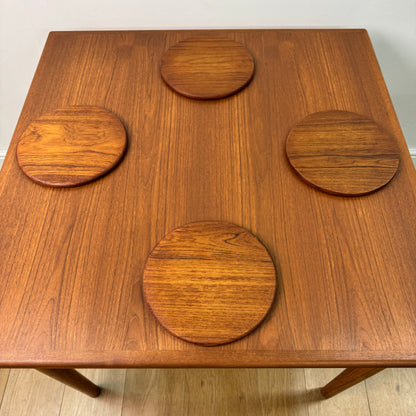 1970s teak place mats