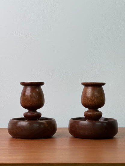 1970s turned candlesticks