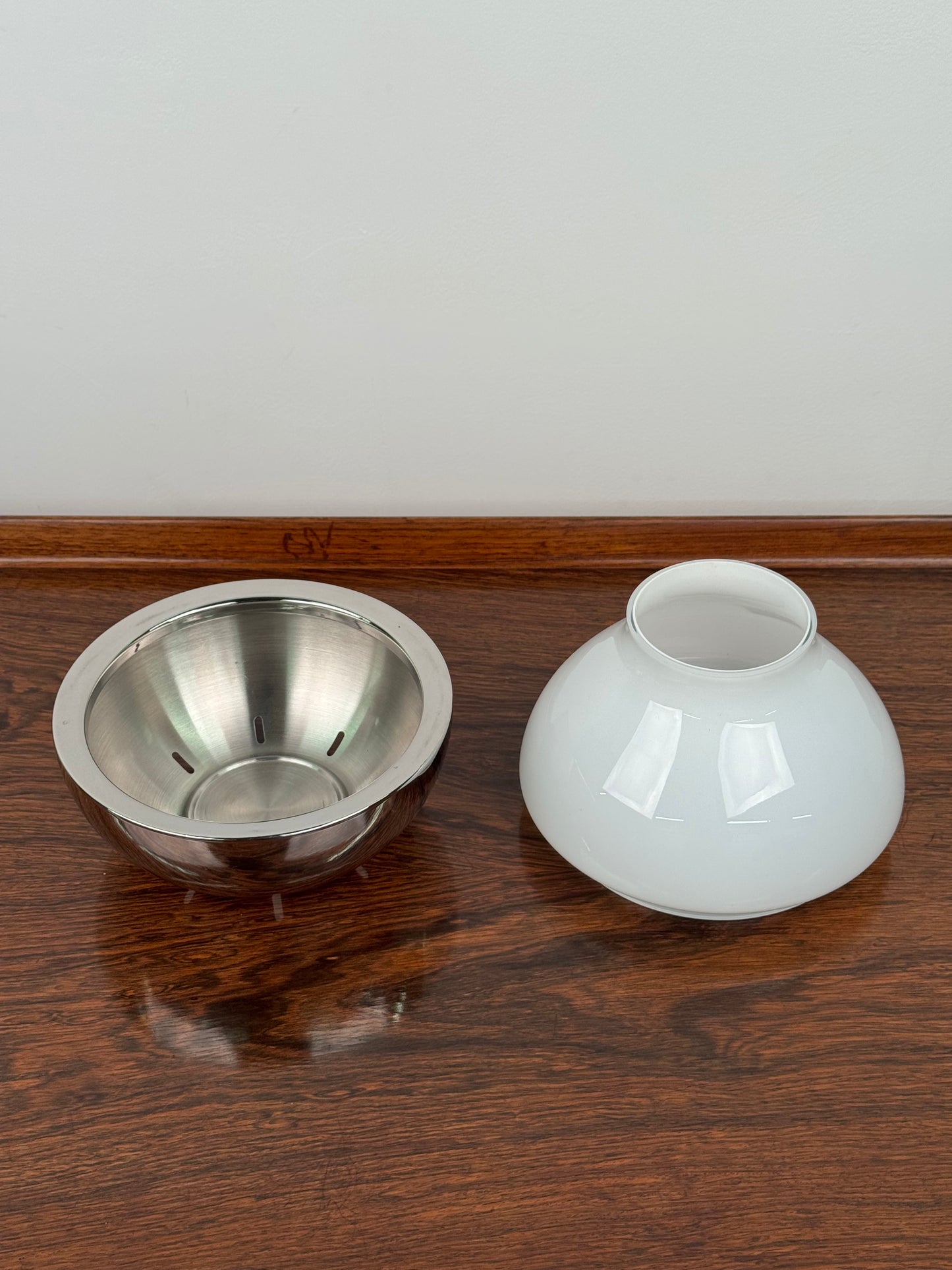 Large hurricane lamp by Henning Koppel