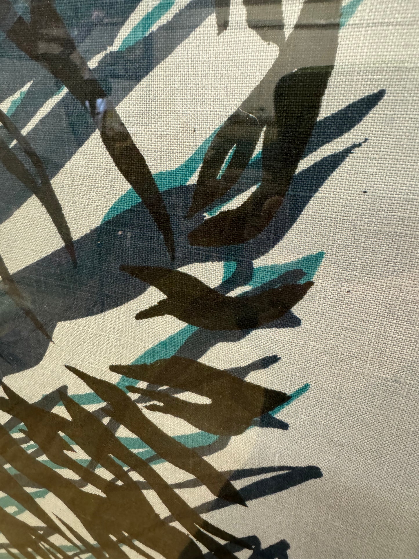 Textile Screen print artwork by Irene Browning