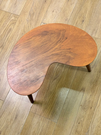 1950s kidney shape side table