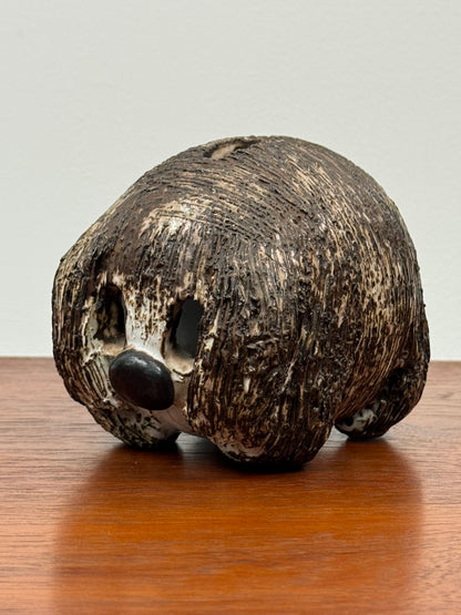 Dog money box by Briglin pottery