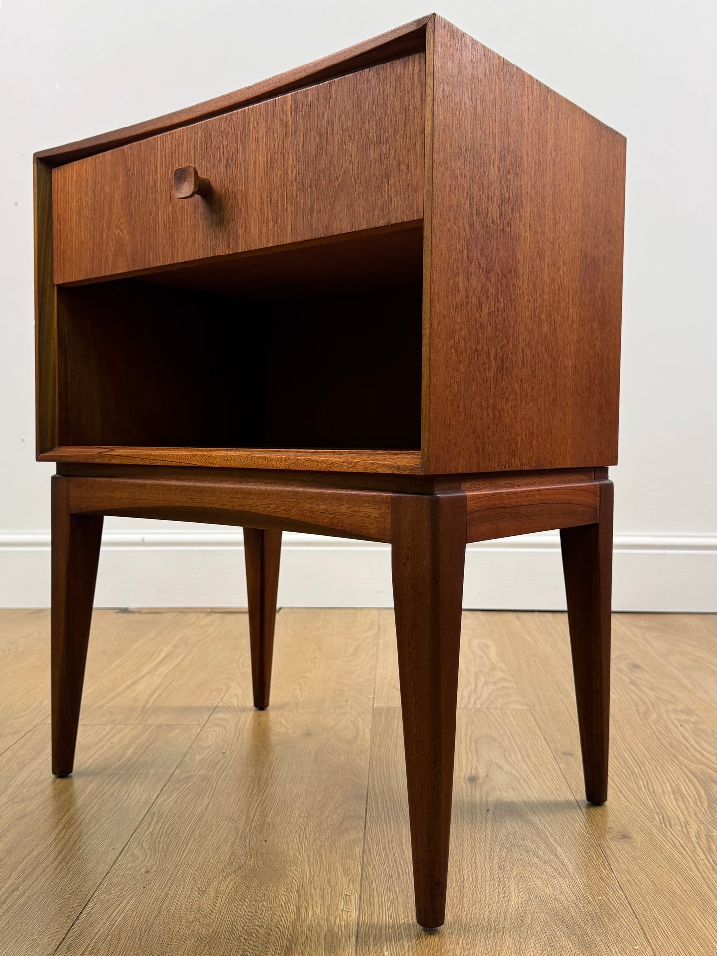 Teak bedside drawers by Macintosh  1960s