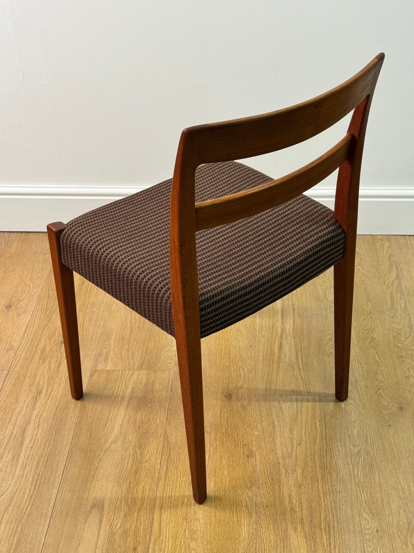 1960s teak dining chairs by Nils Jonsson