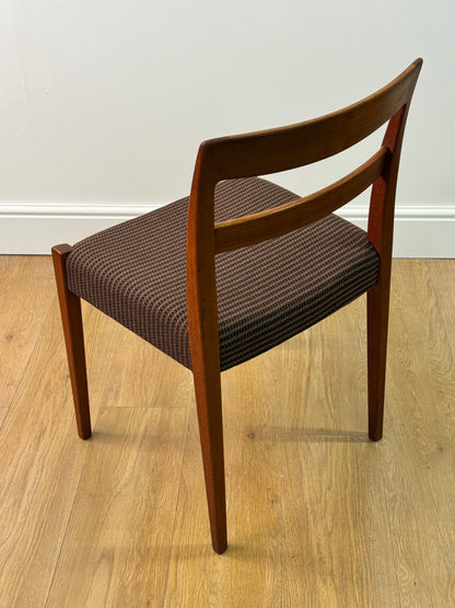 1960s teak dining chairs by Nils Jonsson