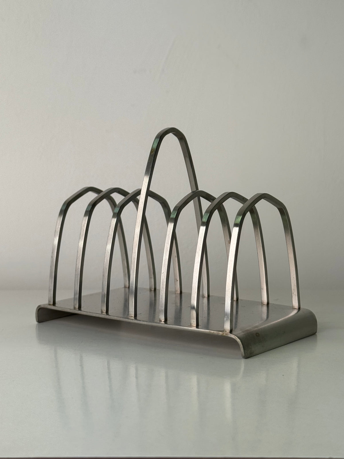 Stainless steel toast rack for Old Hall