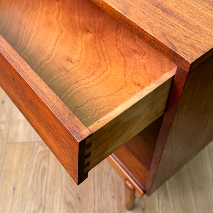 Swedish 1950s teak chest of drawers