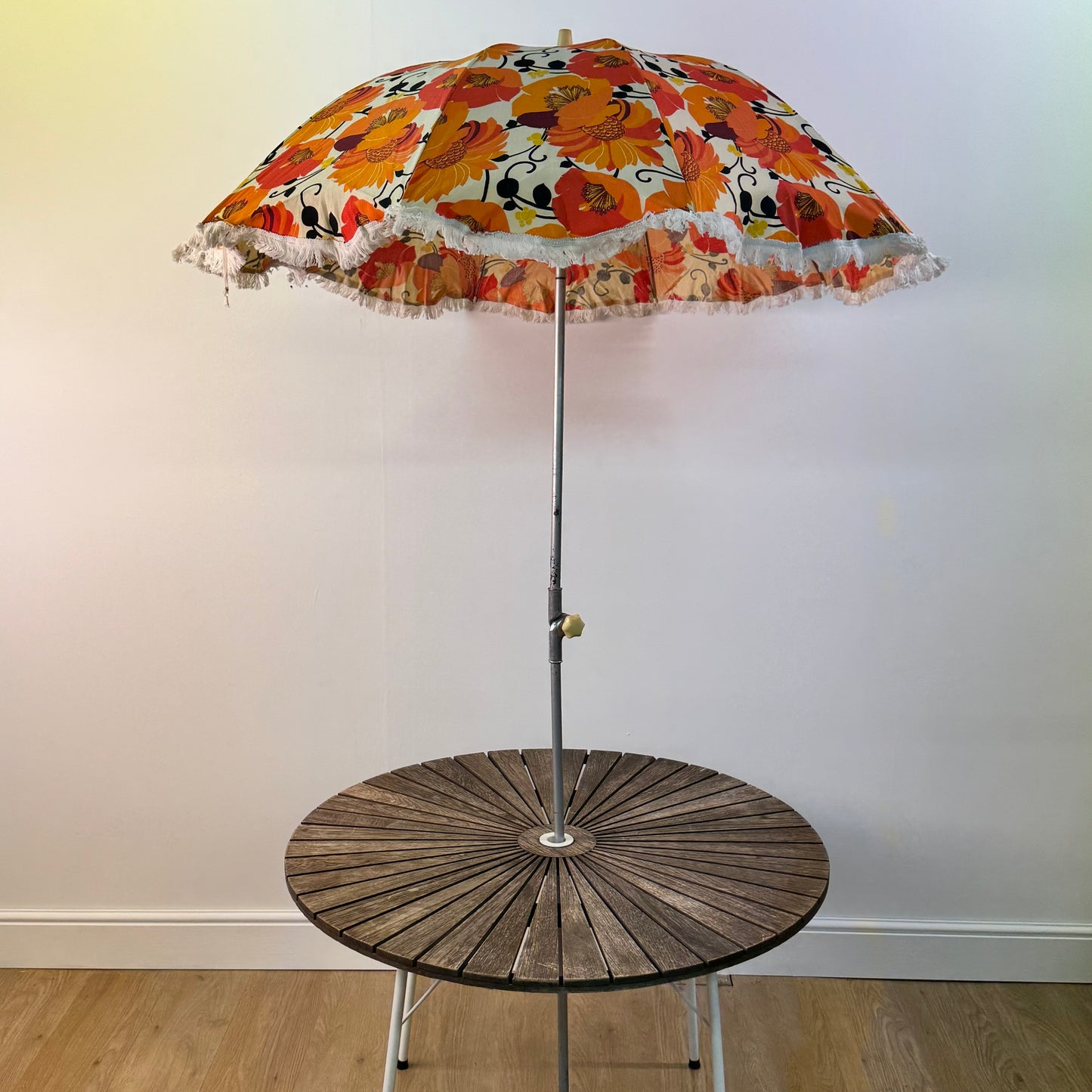 1960s garden sunshade umbrella